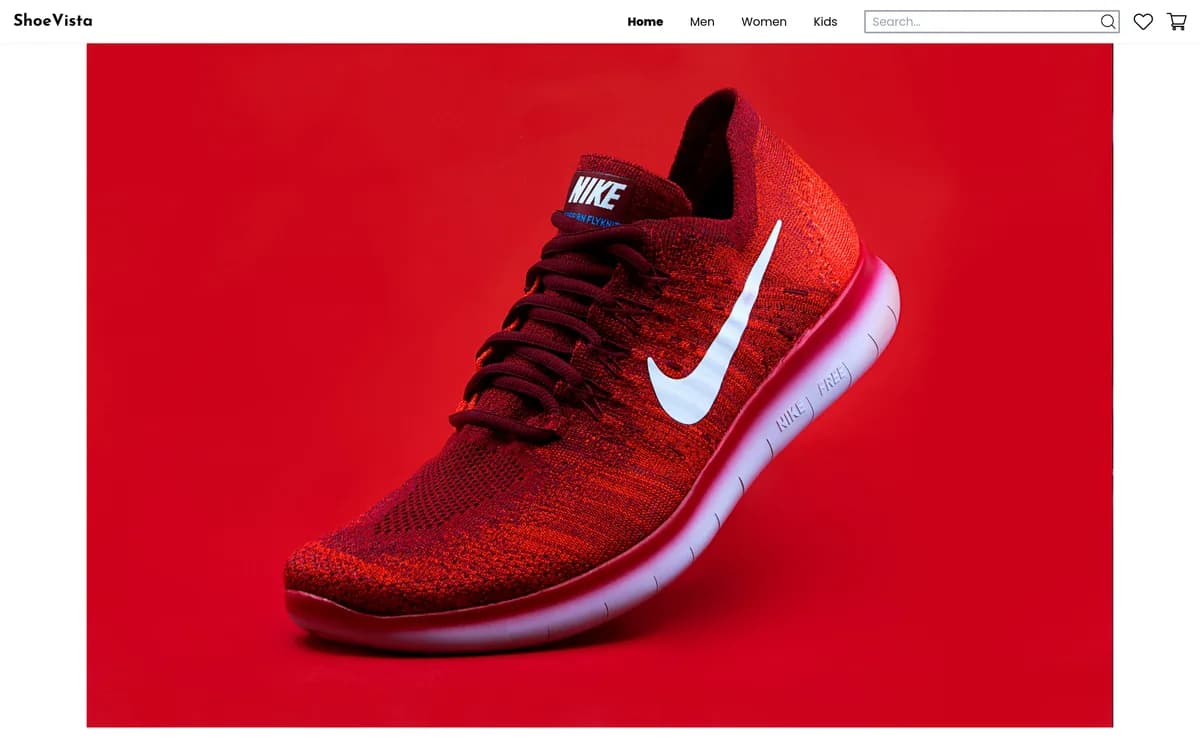 Screenshot of E-Commerce Store